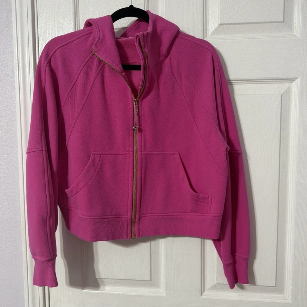 Lululemon Scuba full zip Women's Pink Jacket🎀